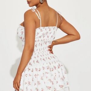 Floral mini dress